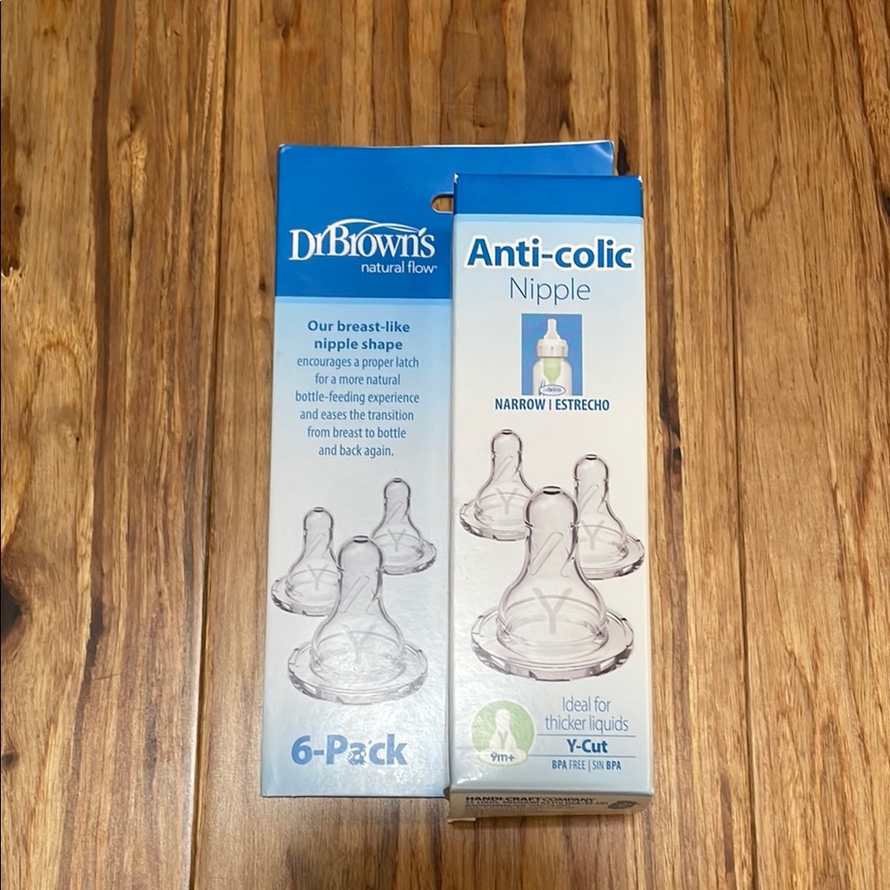 Dr Browns 6-Pack Y-Cut Nipples